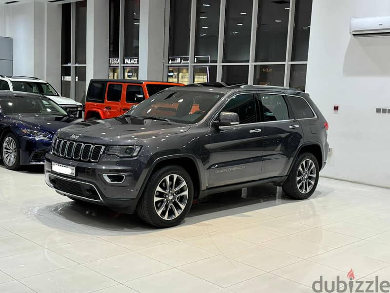 Jeep Grand Cherokee 2018 grey 1