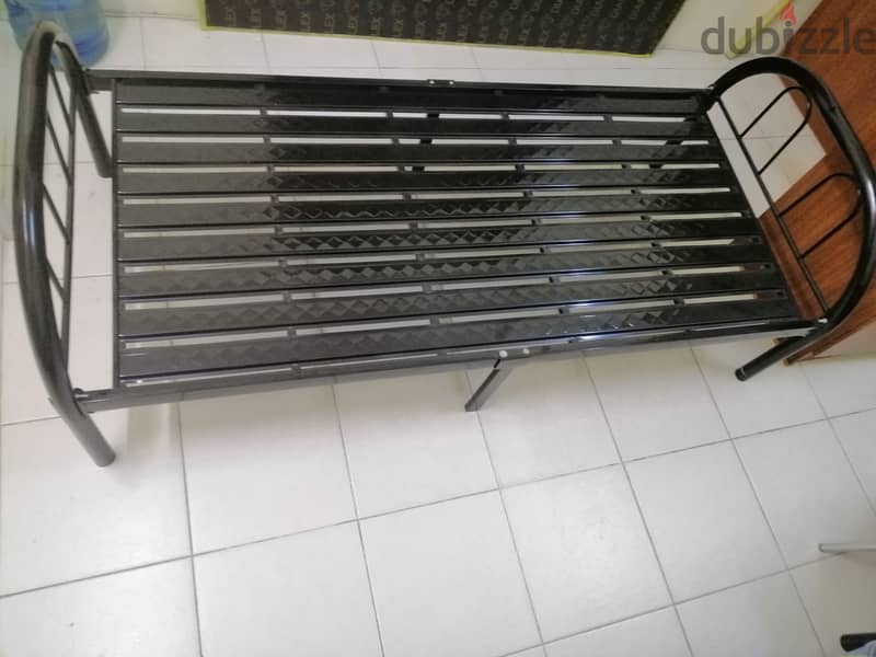 Single bed, steel, new 0