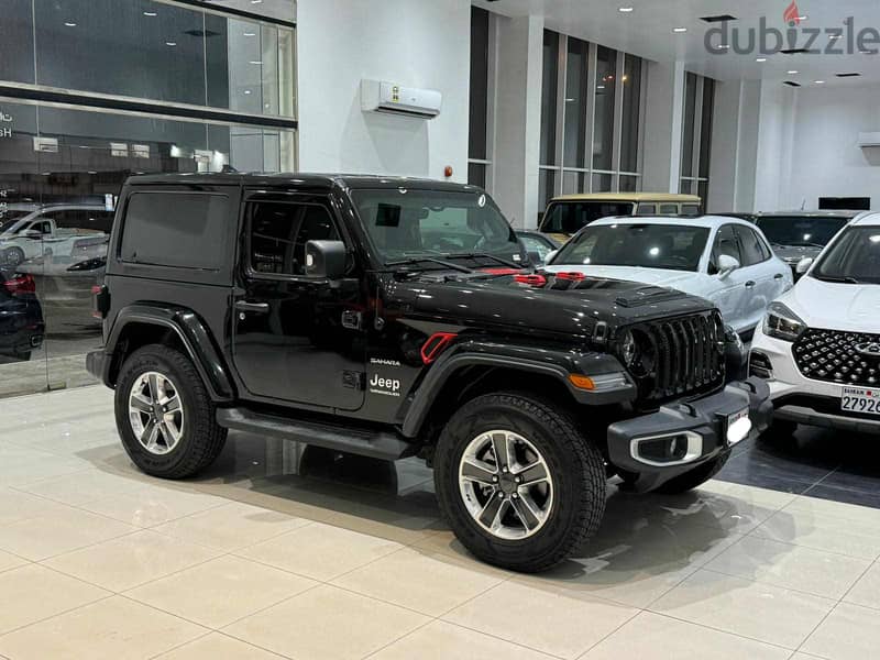 Jeep Wrangler sahara 2022 black 0