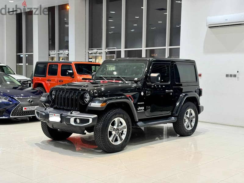 Jeep Wrangler sahara 2022 black 1