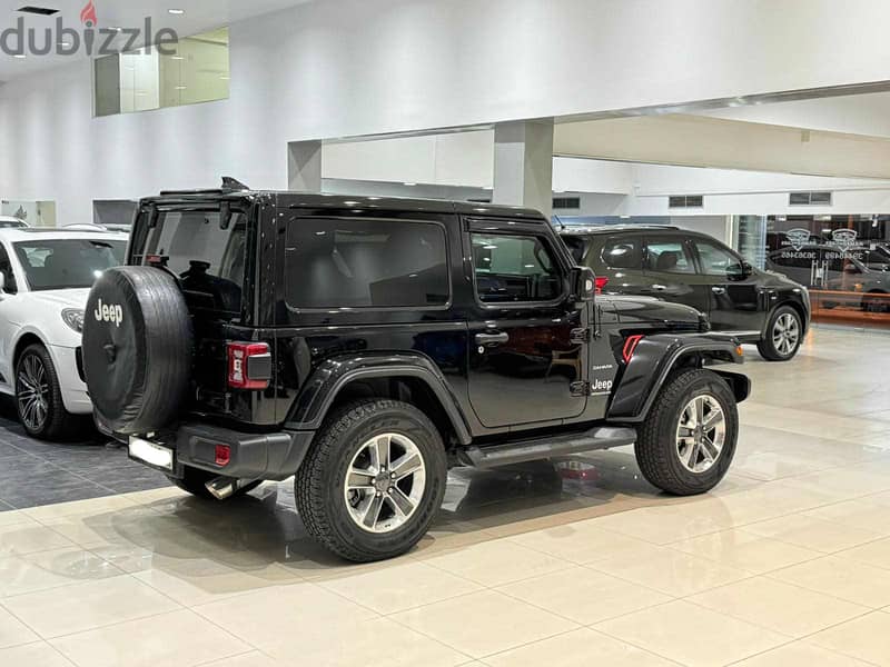 Jeep Wrangler sahara 2022 black 5