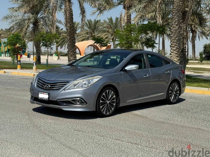 Hyundai Azera 2016 grey 1