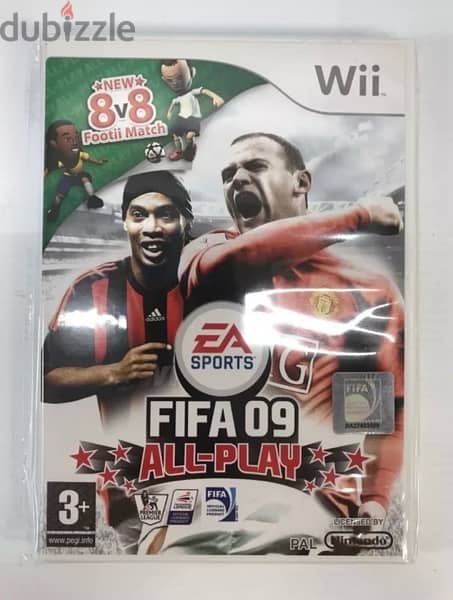 FIFA 09 Allplay Wii Rare 0