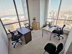 {e2x)very affordable office address with nice window view for rent tod