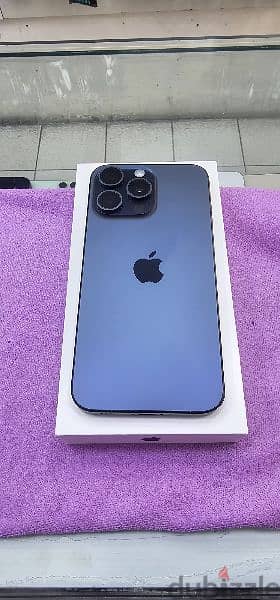 iPhone 15pro max blue Titanium 256GB 2