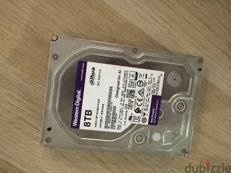 WD PURPLE 8TB 0