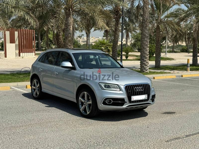 Audi Q5 2014 silver 0