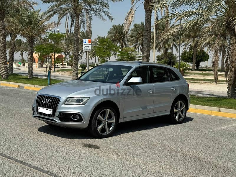 Audi Q5 2014 silver 1