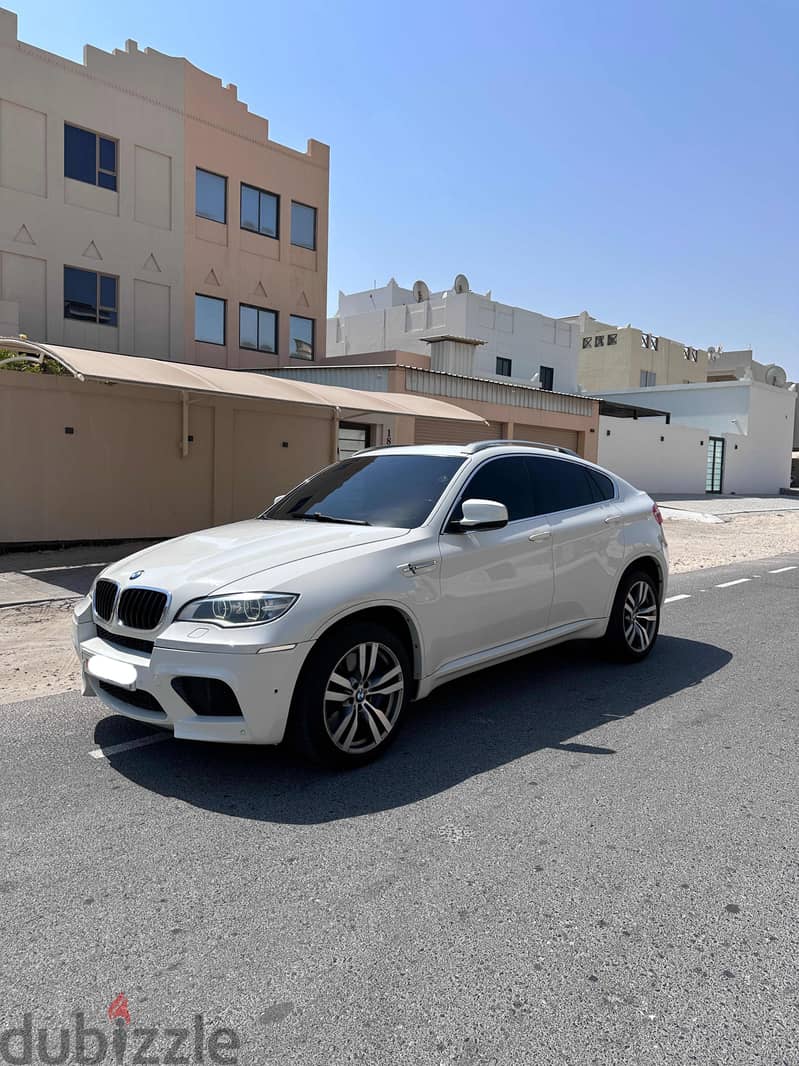 BMW X6M 2014 white 0