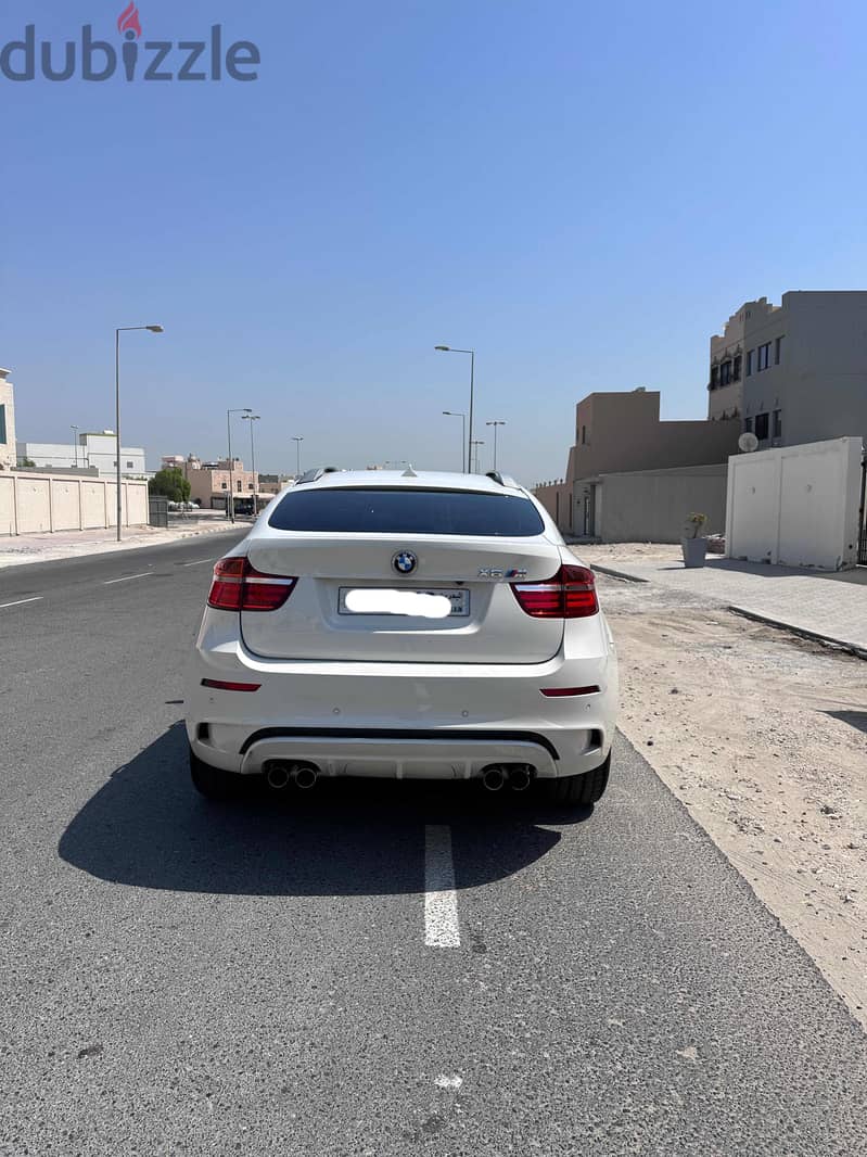 BMW X6M 2014 white 5