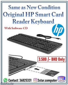 Special Offer Original HP Smart Card Keyboard Only In 3.5 BHD With CD