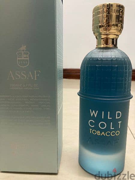 Assaf Wild Colt Tobacco Perfume (200ml) عساف وايلد كولت 0