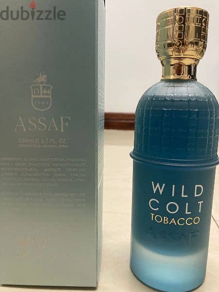 Assaf Wild Colt Tobacco Perfume (200ml) عساف وايلد كولت 1