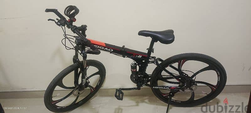 foldable bike rarely used 4