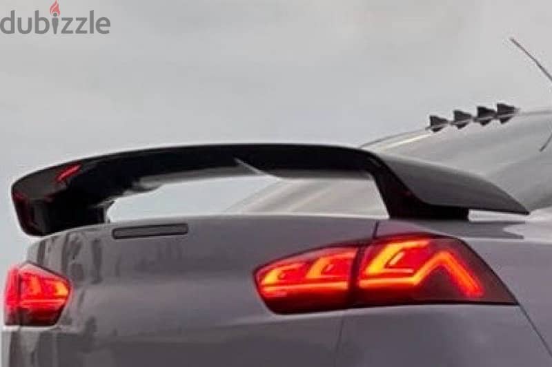 GT Lancer 2009 Original Spoiler 1