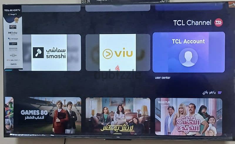 TCL 4K HDR Google TV 2