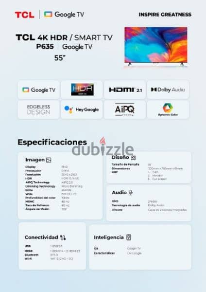 TCL 4K HDR Google TV 3