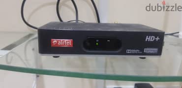 Airtel HD Receiver +Dish