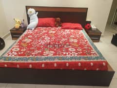 King size double bed, bd 55 0