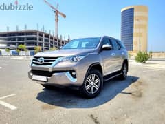 TOYOTA FORTUNER 4×4 MODEL 2019 SINGLE OWNER ZERO ACCIDENT FAMILY USED