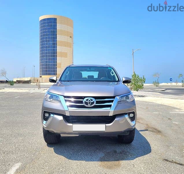 TOYOTA FORTUNER 4×4 MODEL 2019 SINGLE OWNER ZERO ACCIDENT FAMILY USED 1