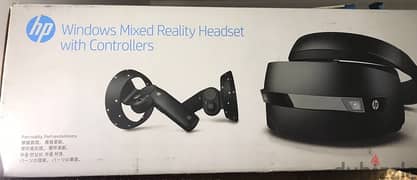 HP windows mixed reality headset with controllers for sale 0