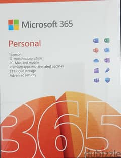 For Sell Miscrosoft 365  - Personal ( Brand New )  call 39939003