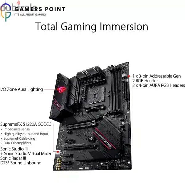 Asus ROG Strix B550-F Gaming Motherboard Socket AM4 3