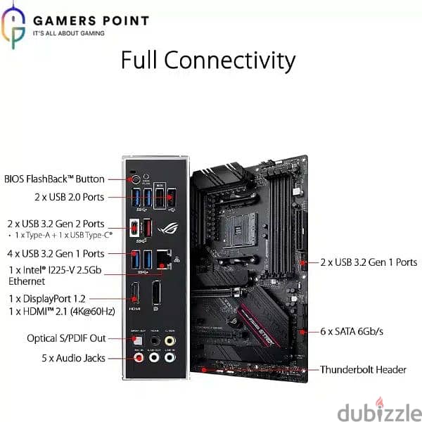 Asus ROG Strix B550-F Gaming Motherboard Socket AM4 5