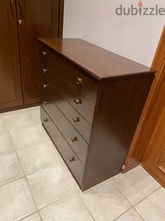 Chest of drawer with 5 drawers 0