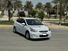 Hyundai Accent 2018 white