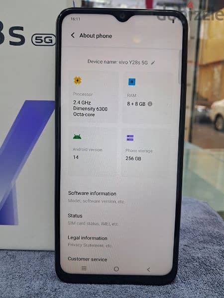 Vivo Y28s 5g for sell 2