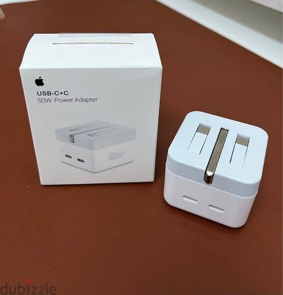 50W Dual Type C Lighting Super Fast Original Charger For Iphone 1