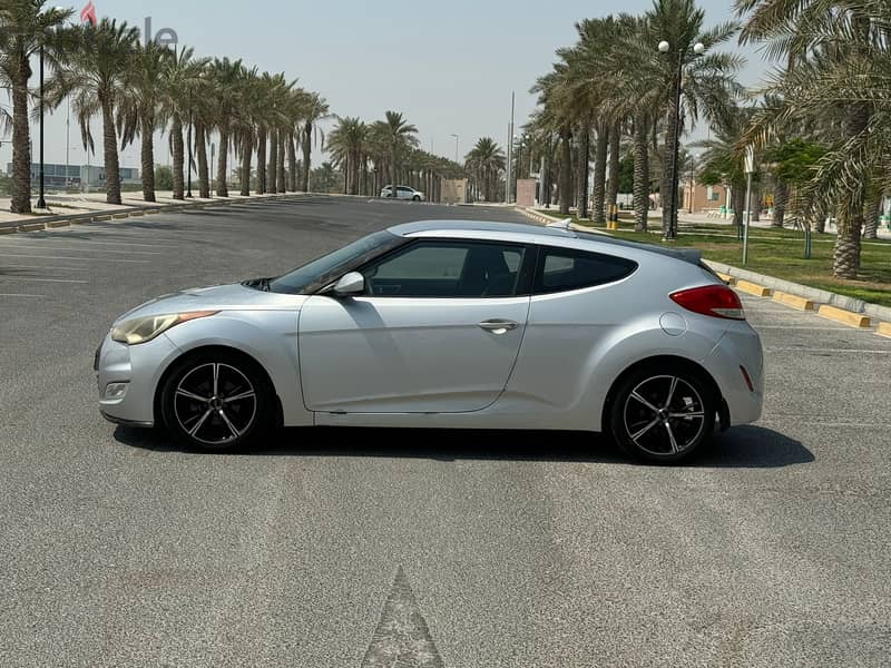 Hyundai Veloster 2014 silver 2