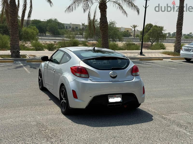 Hyundai Veloster 2014 silver 4