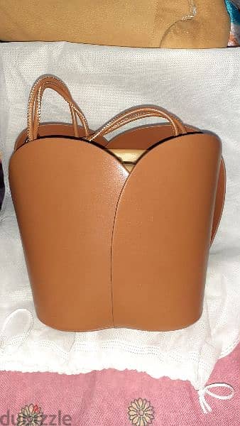 S. chic brown hand bag 3