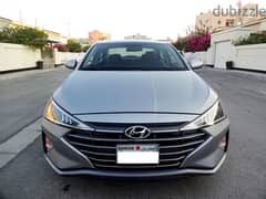 Hyundai Elantra 2.0 L 2020 Silver Single User Bahrain Car Zero Acciden 0