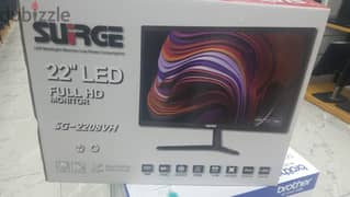 NEW SURGE 22 INCH LED MONITOR,FULL HD 6 MONTH WARRANTY 0