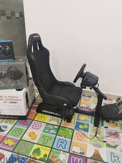 Logitech G920+ pedals + shifter +Dead skull seat