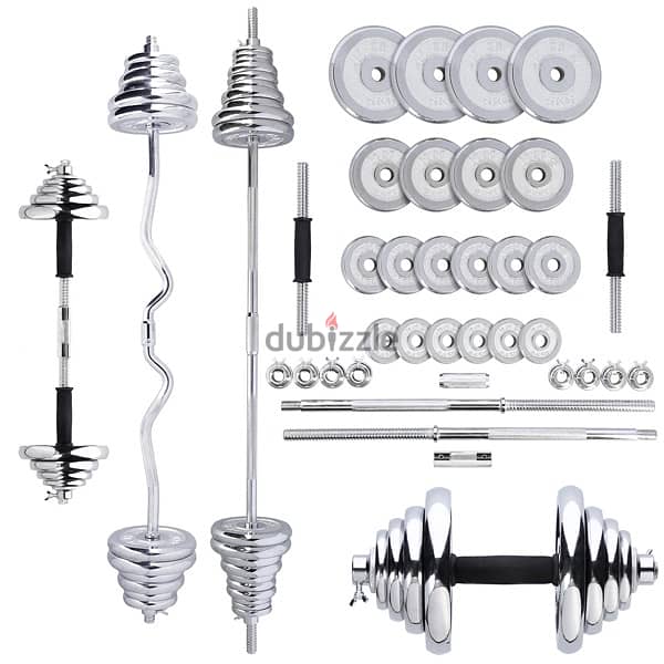 55 KG DUMBBELLS SET 3