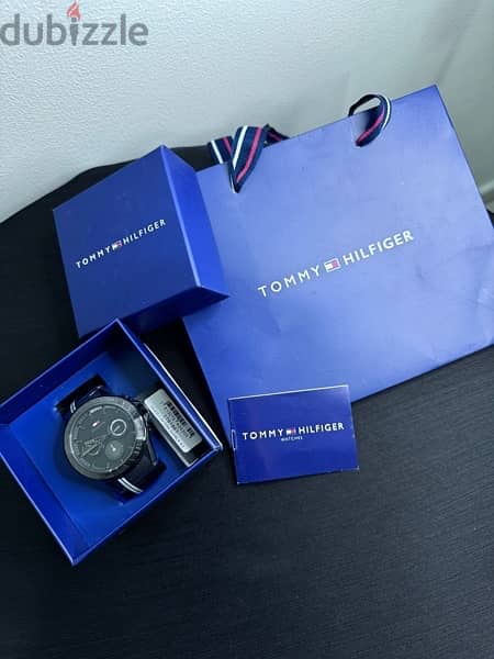 Tommy Hilfiger watch, original, new, unused, with all accessories. 2