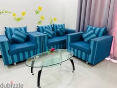 Sofa set with coffee table