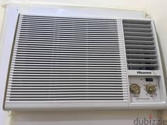 Hisense 1.5 ton window Ac new under warranty 0