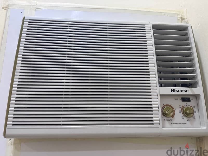 Hisense 1.5 ton window Ac new under warranty 0