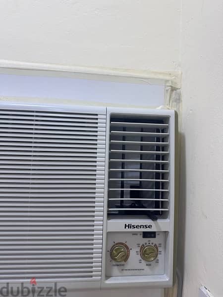 Hisense 1.5 ton window Ac new under warranty 3