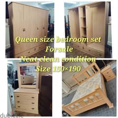 Bedroom Set for sale good condition call Whatsapp 34439020 0