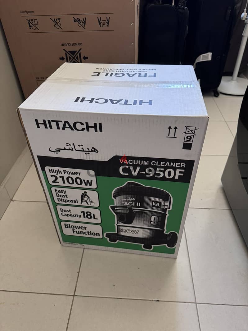 (NEW) Hitachi Drum Vacuum Cleaner CV950F240CD 2100W 1