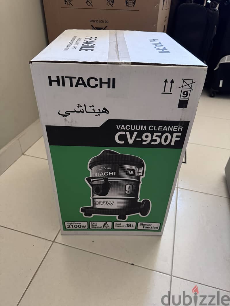 (NEW) Hitachi Drum Vacuum Cleaner CV950F240CD 2100W 2