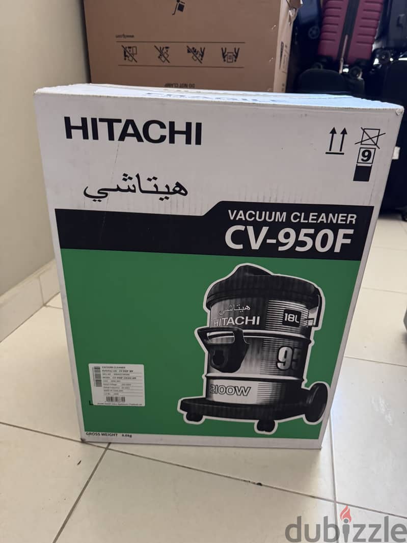 (NEW) Hitachi Drum Vacuum Cleaner CV950F240CD 2100W 3