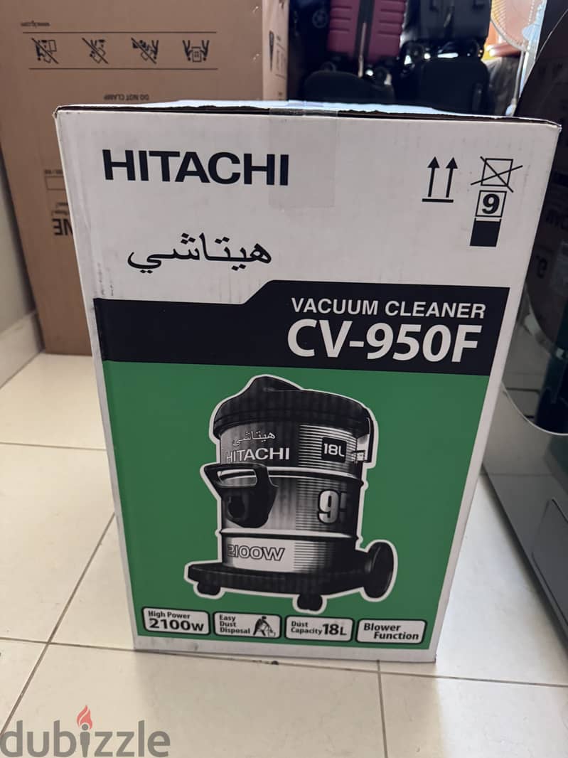 (NEW) Hitachi Drum Vacuum Cleaner CV950F240CD 2100W 4